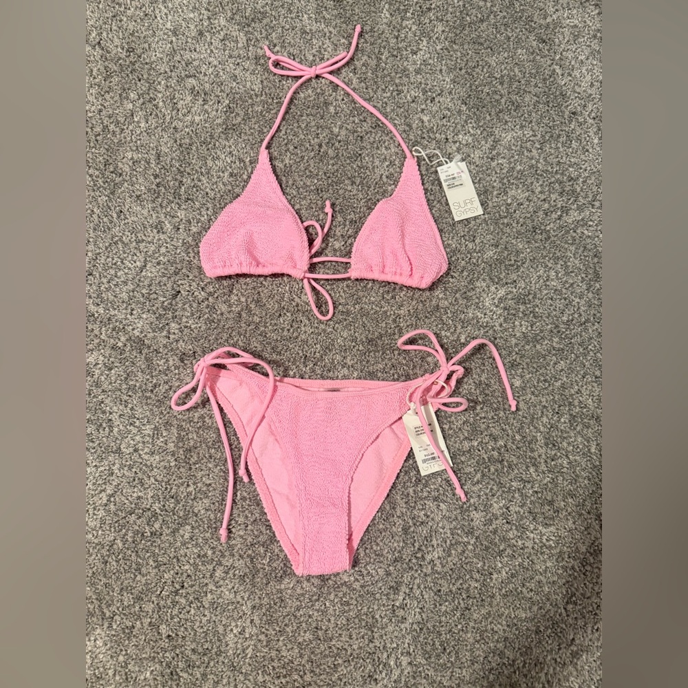 Surf Gypsy Mesh Triangle Bikini